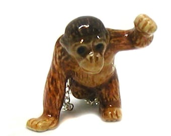 Orangutan Necklace, Monkey Charm, Monkey Jewelry, Orangutan Pendant, Orangutan Jewelry, Orangutan Charm, Jewelry Gift, Monkey Necklace Gift