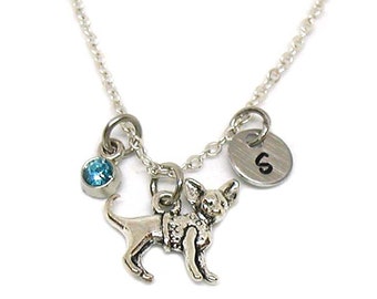 Chihuahua Necklace, Chihuahua Charm, Chihuahua Jewelry, Chihuahua Pendant, Chihuahua Gift, Dog Jewelry, Personalized Necklace Gift, Tiny Dog