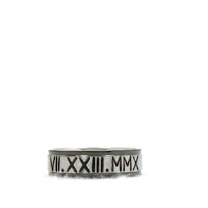 Roman Numeral Ring, Stainless Steel Ring, Custom Class Ring, Personalized Roman Numeral Ring, 2023 Class Ring Gift, Date Ring, Graduate Gift