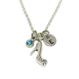 High Heel Necklace, High Heel Shoe, Fashion Charm Jewelry, Stiletto High Heel Necklace, Stiletto Jewelry, Fashion Shoe Gift, High Heel Charm