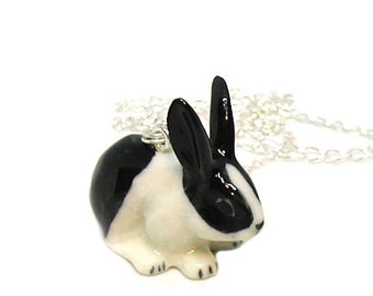 Rabbit Necklace, Charm Necklace, Charm Jewelry, Rabbit Pendant, Rabbit Jewelry, Rabbit Charm, Jewelry Gift, Bunny Necklace Gift, Bunny Charm