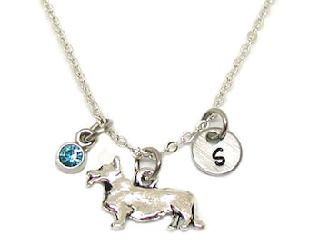 Collier Corgi, Charme Corgi, Bijoux Corgi, Cadeau pendentif Corgi, Cadeau Corgi, Bijoux pour chiens, Cadeau collier personnalisé, Cadeau collier pour chien Corgi