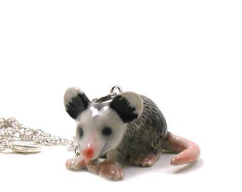 opossum necklace