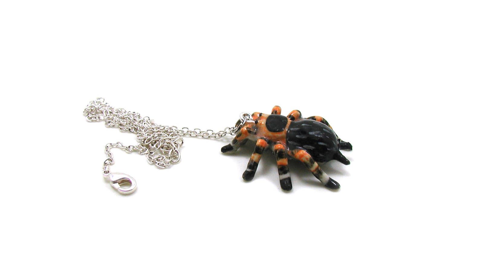 Tarantula Necklace Tarantula Charm Necklace Spider Jewelry Etsy