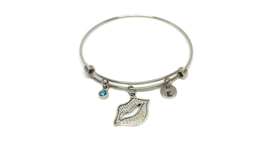 Mouth Bracelet Mouth Bangle Lips Jewelry Expandable Etsy UK