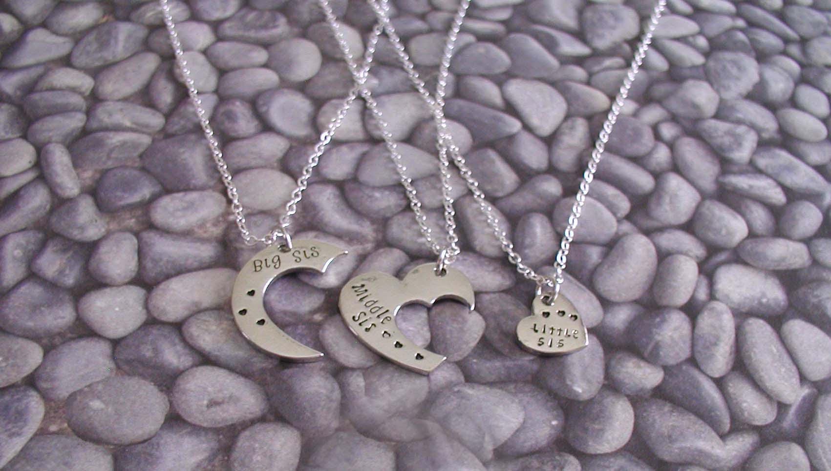 TANGPOET Hermana Collar Plata De Ley 925 Hermana Costa Rica