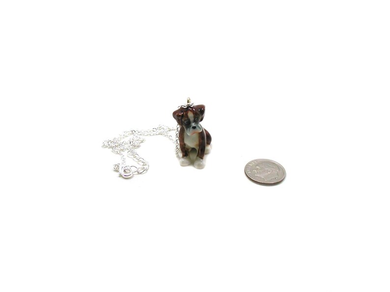 Boxer Necklace Charm Necklace Charm Jewelry Boxer Pendant Etsy