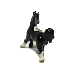 Black Horse Necklace, Black Stallion Necklace, Horse Jewelry, Black Horse Pendant, Black Stallion Charm, Equestrian Necklace, Horse Lover image 6