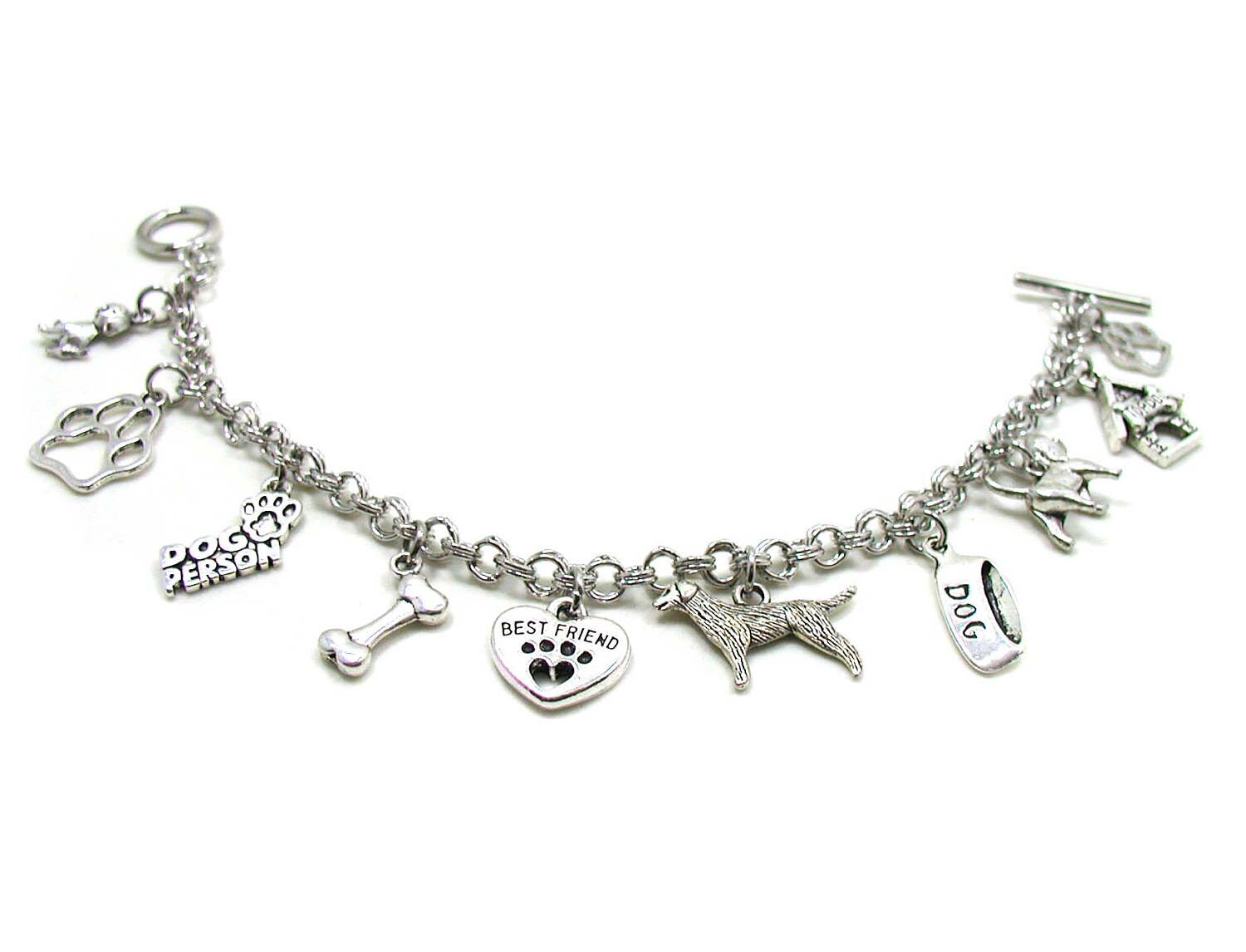 Dog Charm Bracelet Animal Bracelet Pet Charm Bracelet Best Etsy