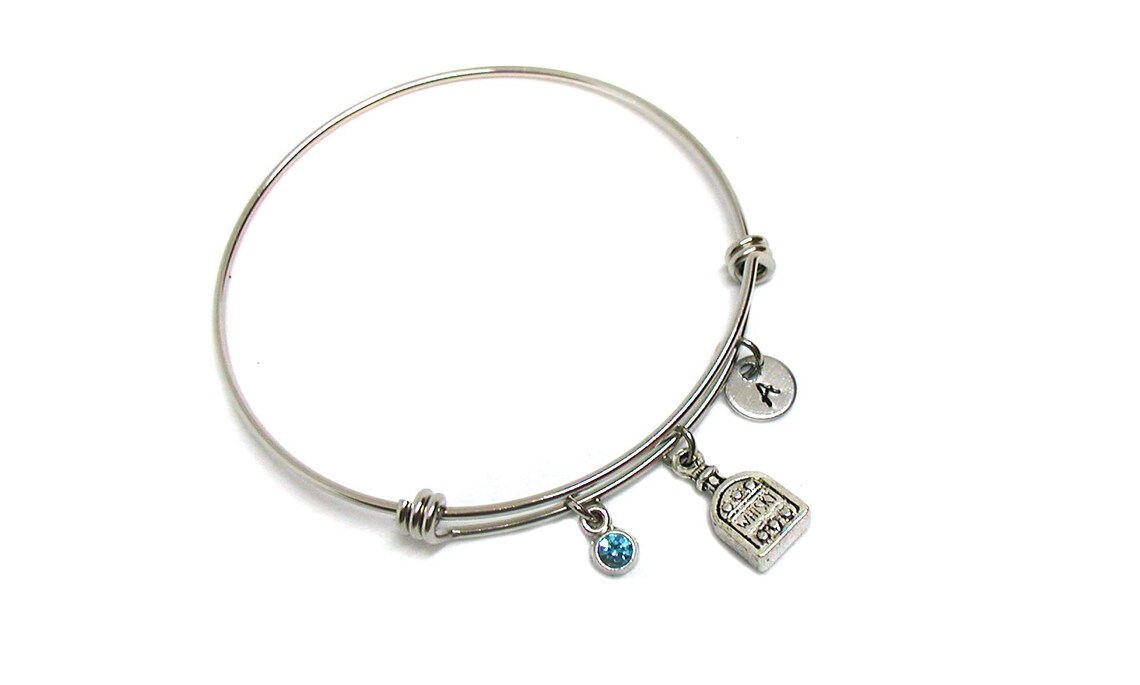 Whiskey Bracelet Whiskey Bangle Alcohol Jewelry Expandable Etsy