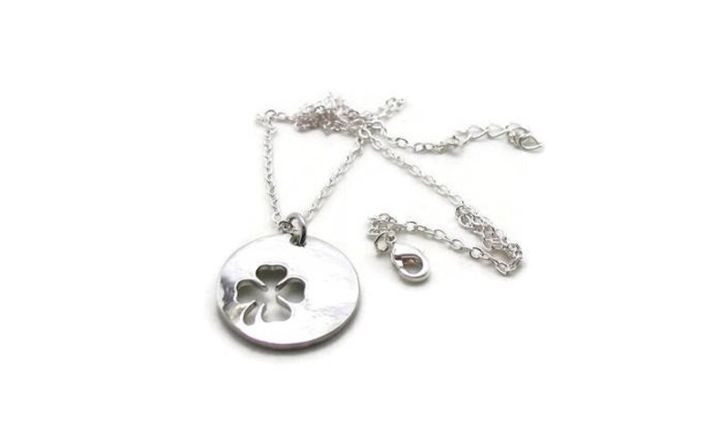 Mother Daughter Jewelry Four Leaf Clover Jewelry Necklace Set Mother Daughter Necklace Mother Daughter Pendant Lucky Charm Necklace