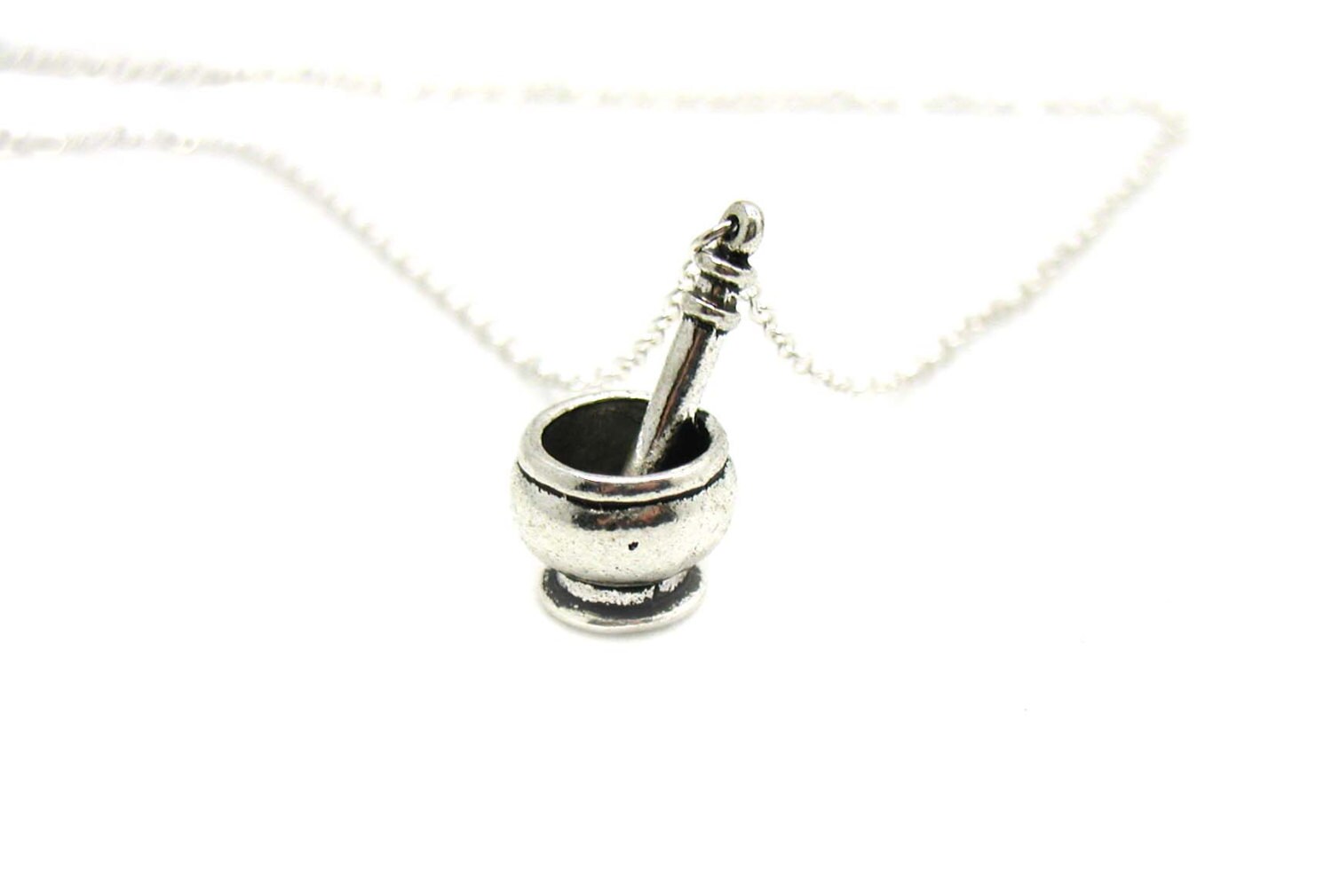 Mortar And Pestle Necklace Pharmacist Charm Medical Etsy