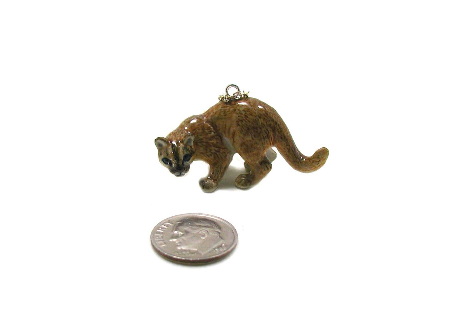 Cougar Necklace Puma Necklace Charm Jewelry Cougar Jewelry Etsy