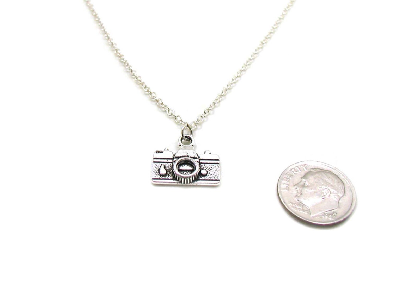 Camera Necklace Charm Necklace Charm Jewelry Camera Etsy