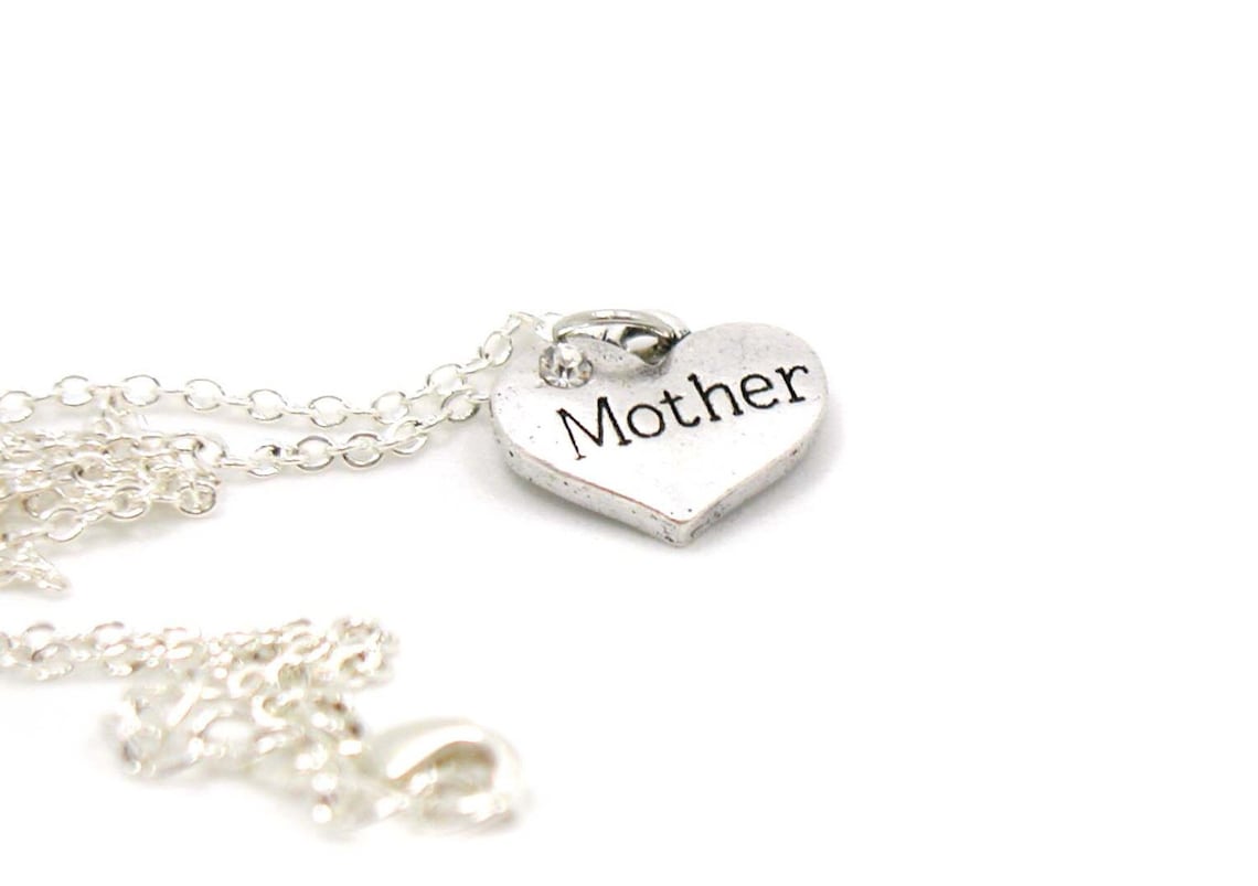 Mother Necklace Charm Jewelry Mom Charm Mother Charm Etsy