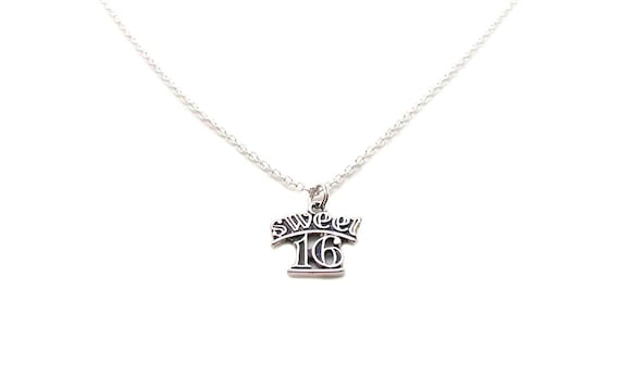 Sweet 16 charms necklaces sale