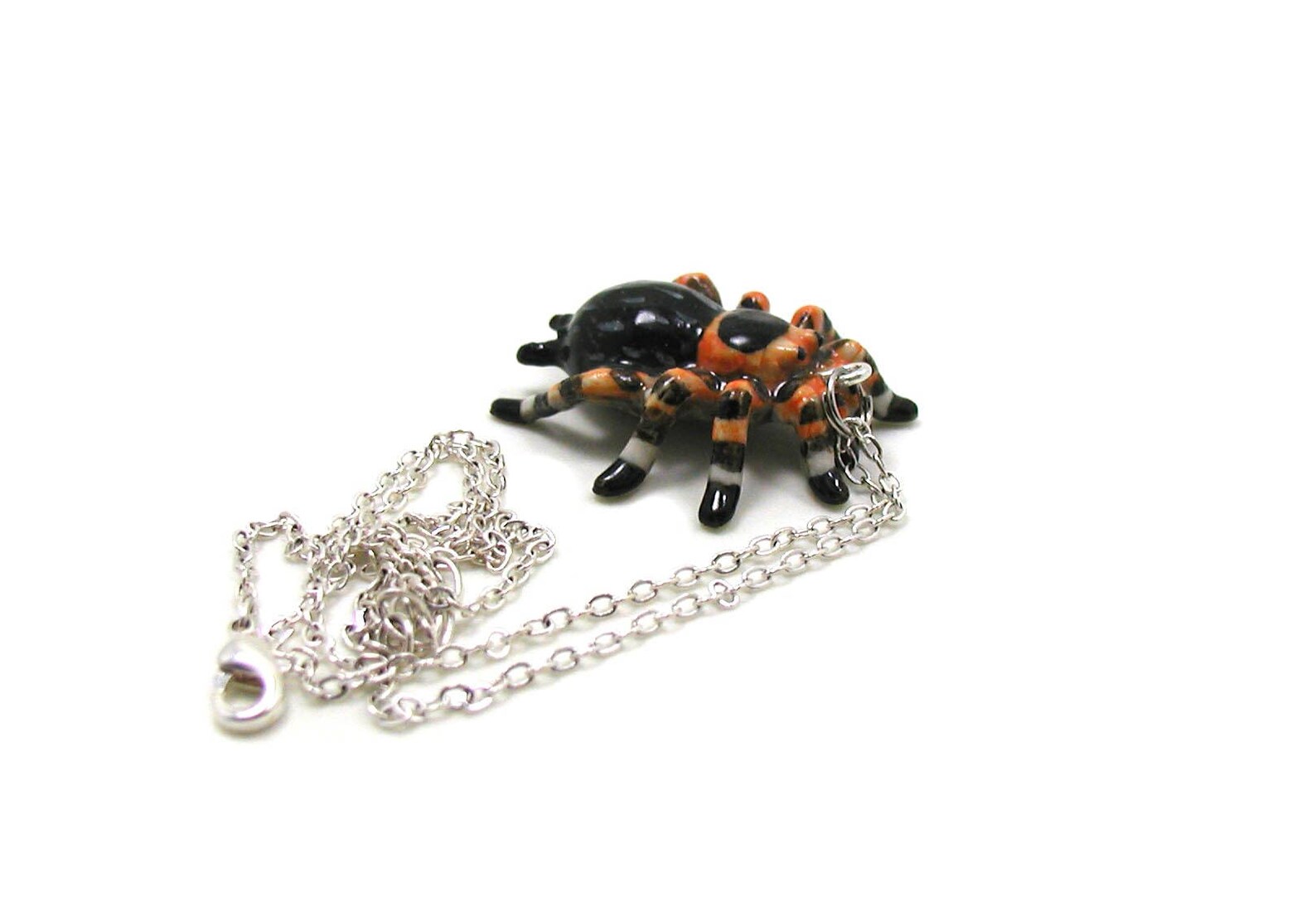 Tarantula Necklace Tarantula Charm Necklace Spider Jewelry Etsy