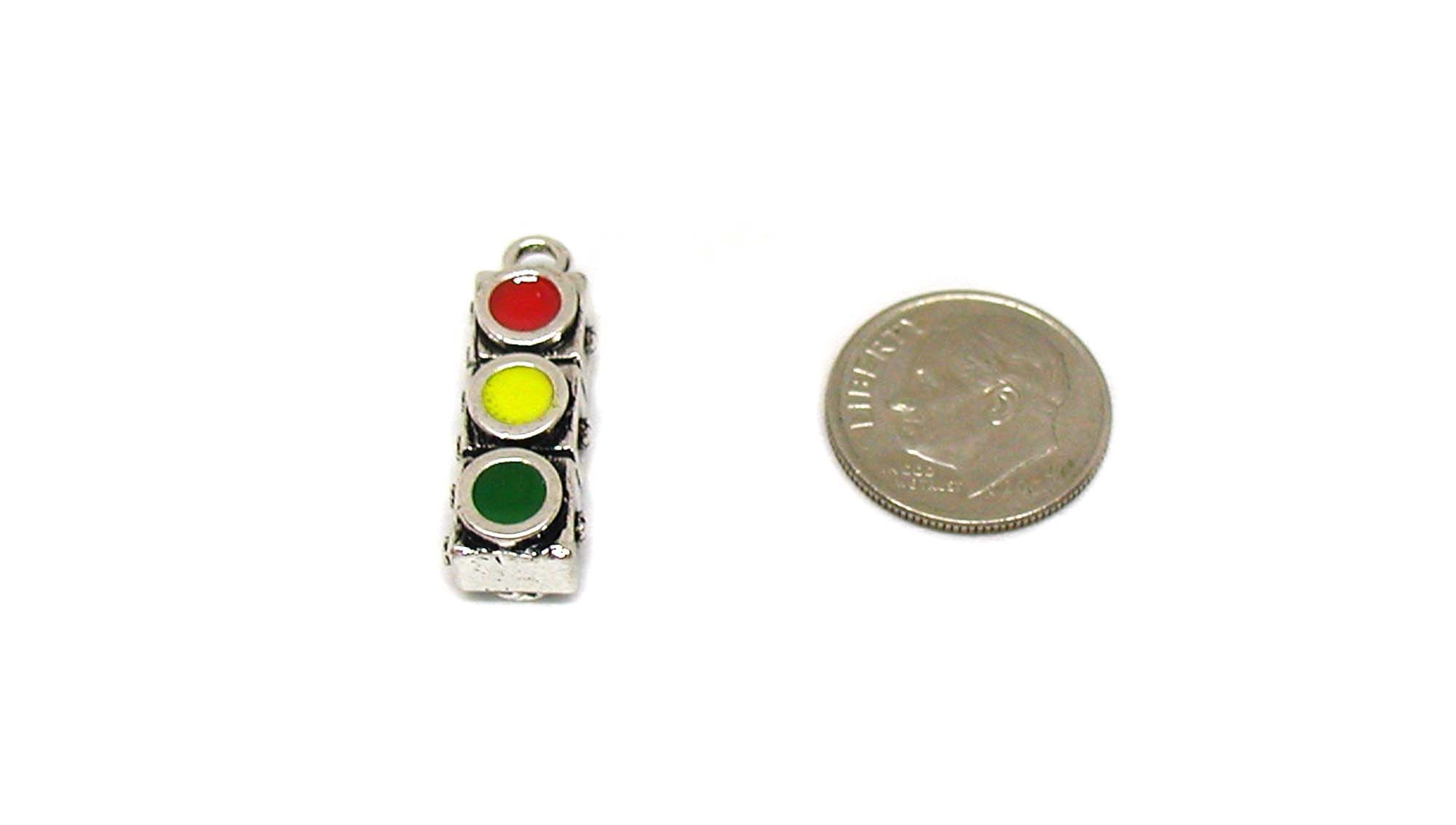 Traffic Signal Keychain, Traffic Light Keychain, Traffic