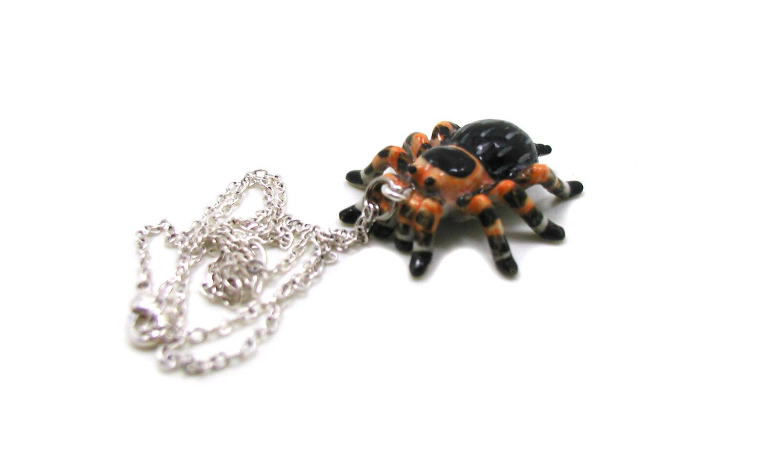 Tarantula Necklace Tarantula Charm Necklace Spider Jewelry Etsy