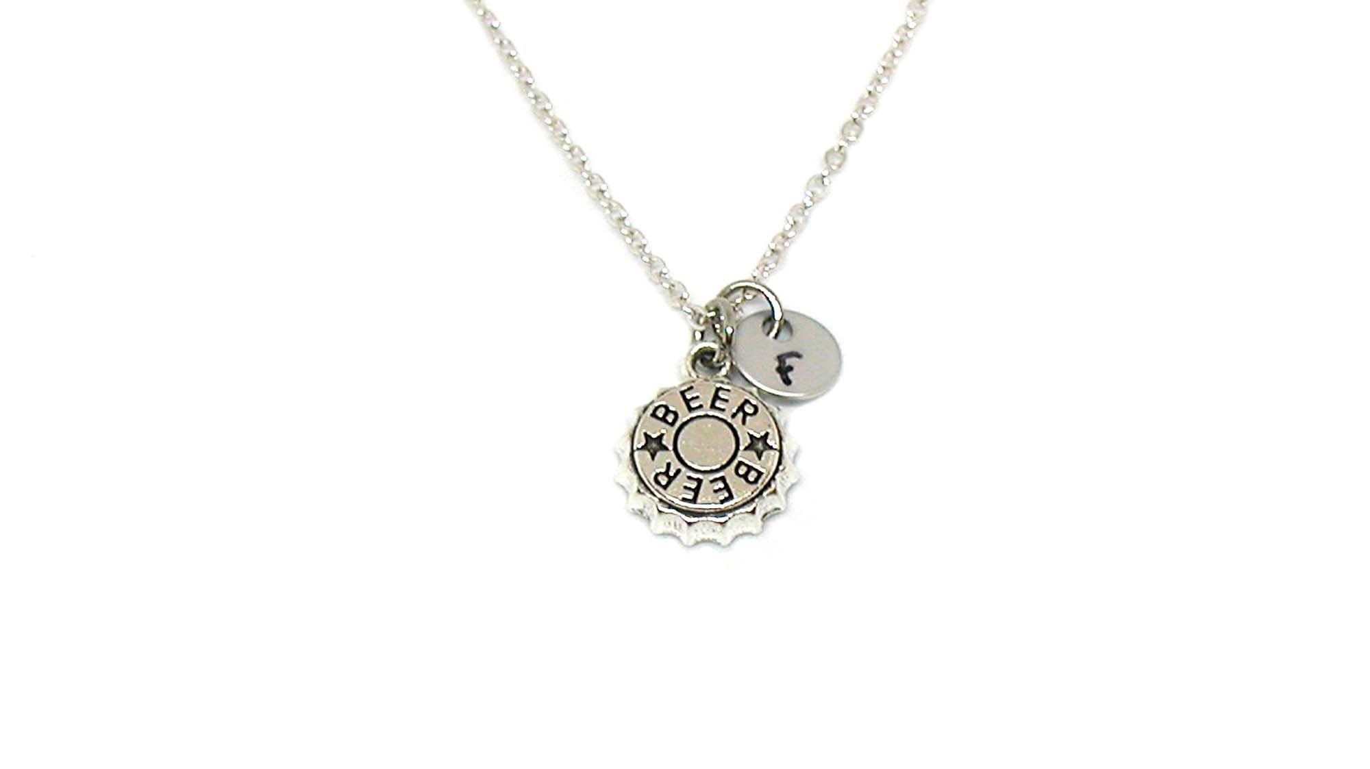 Diamond Bottle Cap Necklace