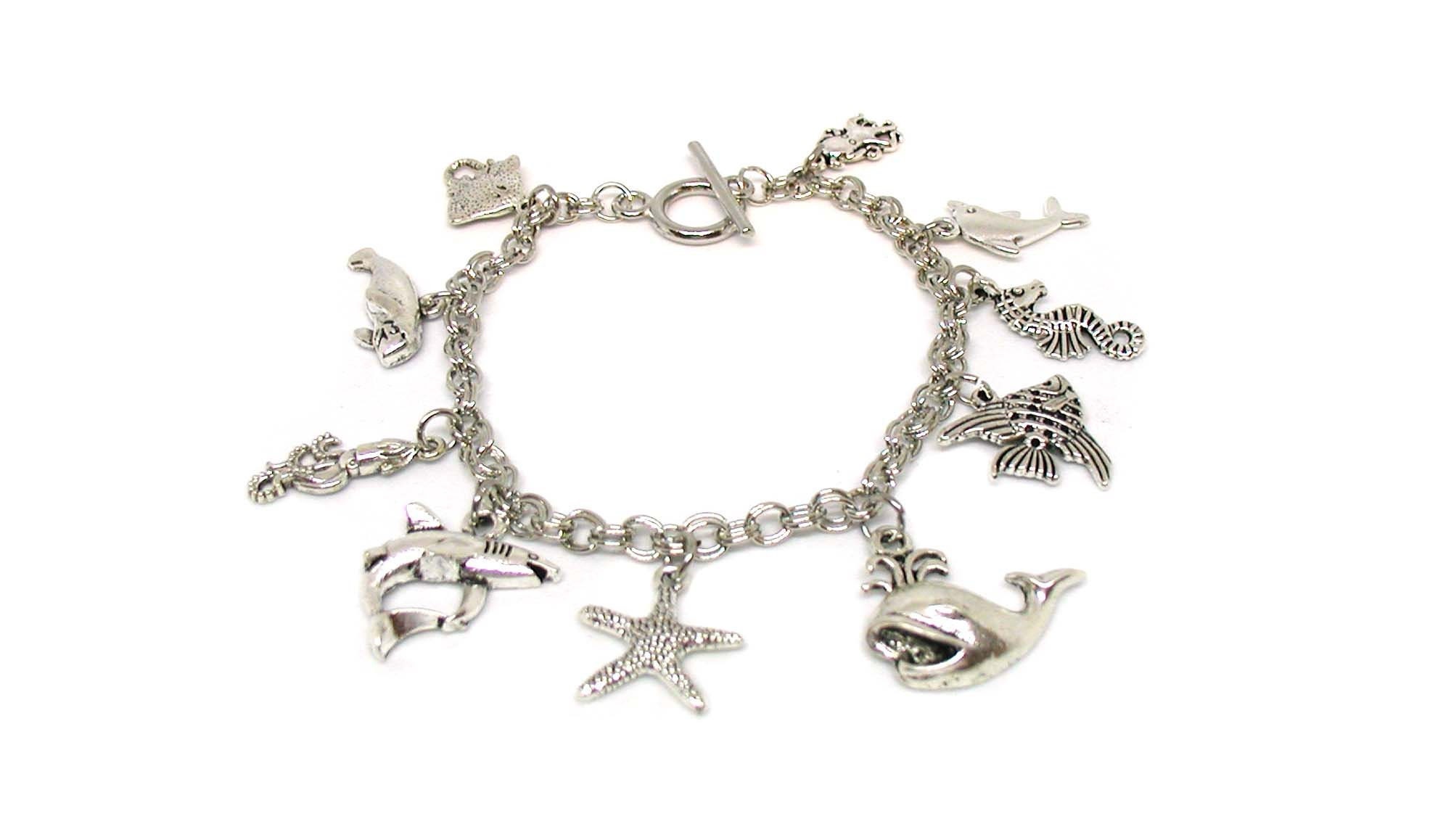 Sea charms for bracelets deals