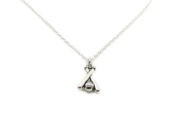 etsy baseball necklace