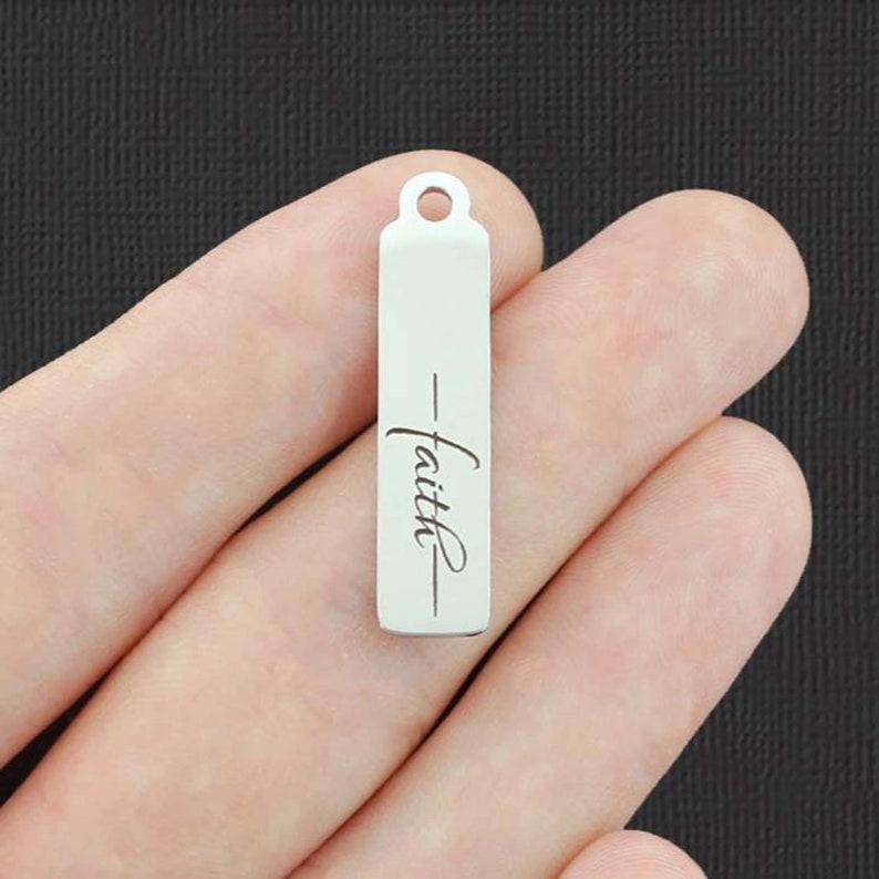 Faith Key Chain Faith Keychain Gift Birthday Gift Faith Etsy