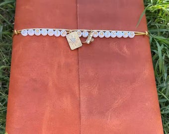 Caramel Leather Travel Journal
