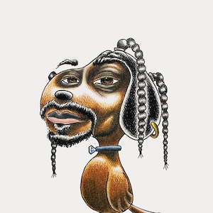 SNOOP DOGG As SNOOPY Art Print