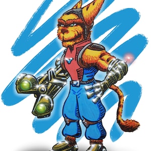 Ratchet & Clank Digitaldruck