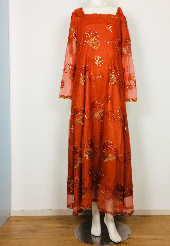 Vintage glitter eveningdress | festive dress | wai