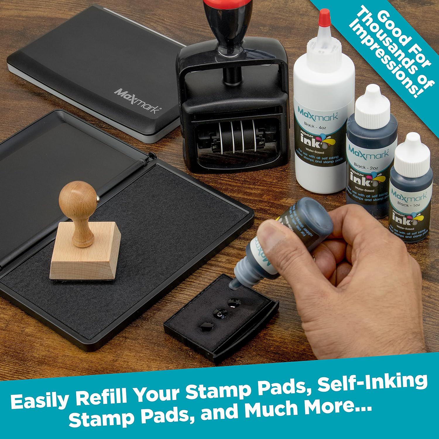 75-013A Xstamper Self Ink Stamp Blue ENTERED #1205 - Stationery And - View #6