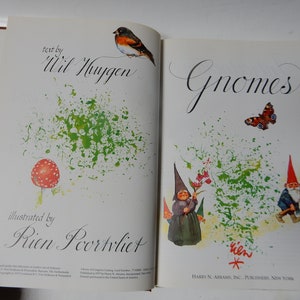 Gnomes, Hardcover, by Poortvliet/Huygen, 1977