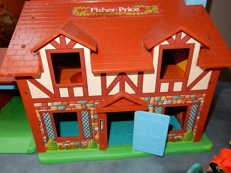 Fisher Price Tudor Playhouse 1986 Etsy