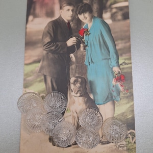 Mooi bladpatroon gegoten helderglazen knopen uit de jaren 40, geschikt voor gehaakte gebreide kleding vintage naaijurk blouse 18 mm set van 8