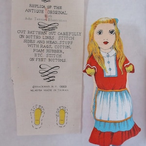 Alice In Wonderland Vintage Doll