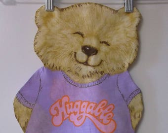 Shirt Tales Huggable Bear Fabric Doll