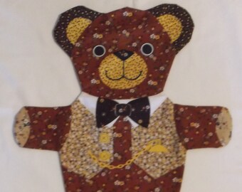 Teddy Bear Flower Fabric