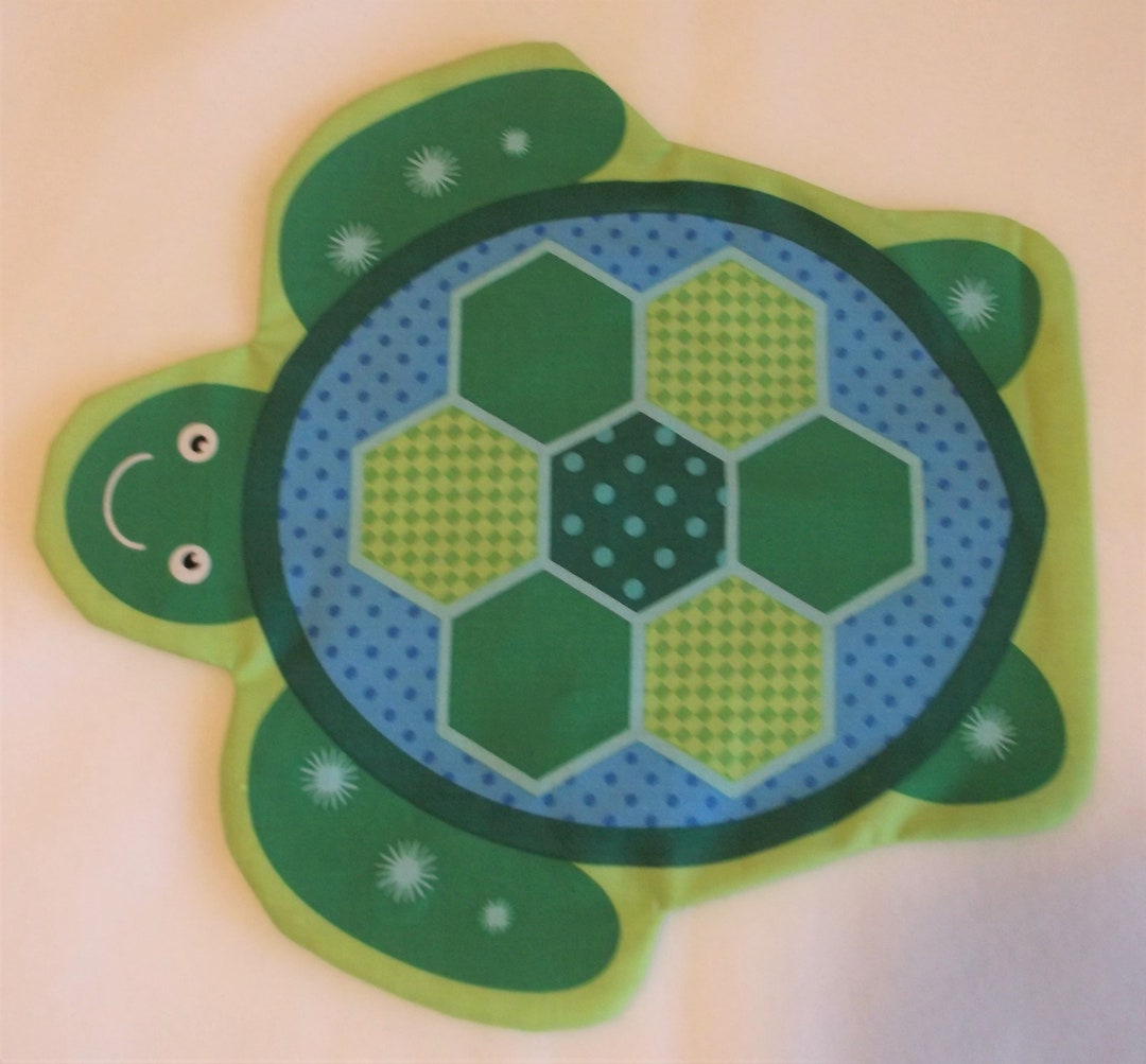 Sammy Sea Turtle With a Pattern Shell - Etsy