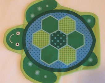 Sammy Sea Turtle with a Pattern Shell