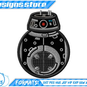 STAR WARS EMBROIDERY BB9E BB8 design Star Wars Machine embroidery design kylo ren rey Star Wars Embroidery Patern Star Wars Baby For Kids
