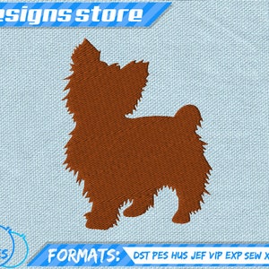 YORKSHIRE EMBROIDERY DESIGN, dog yorkshire machine embroidery design, dog breed yorkshire embroidery design, dog pet love yorkshire design