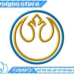 REPUBLIC APPLIQUE DESIGN Embroidery Star Wars C3PO R2D2 BB8 Applique Embroidery Design Darth Vader embroidery Star Wars BB8 Design Applique