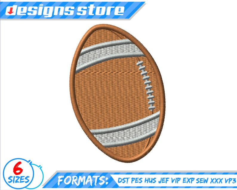 FOOTBALL SPORT EMBROIDERY design, ball sport machine embroidery design, footballball sport embroidery design image 10