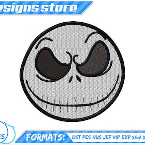 HALLOWEEN EMBROIDERY DESIGN Nightmare before christmas Embroidery Design jack zero skellington Oogie Boogie Embroidery Design Pumpkin king
