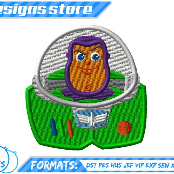 BUZZ Lightyear TOY STORY  Embroidery Design Buzz Machine Embroidery Toy Story Embroidery Woody Andy Buzz Lightyear Embroidery Design Toy kid
