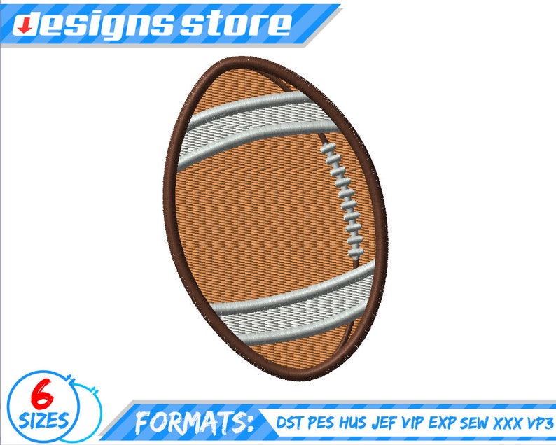 FOOTBALL SPORT EMBROIDERY design, ball sport machine embroidery design, footballball sport embroidery design image 4