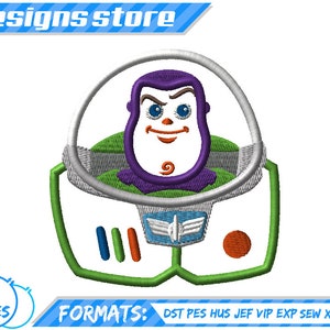 BUZZ Lightyear TOY STORY Applique Embroidery Design Forky Toy Story Embroidery Applique Toy Story Applique Embroidery Design Buzz Embroidery