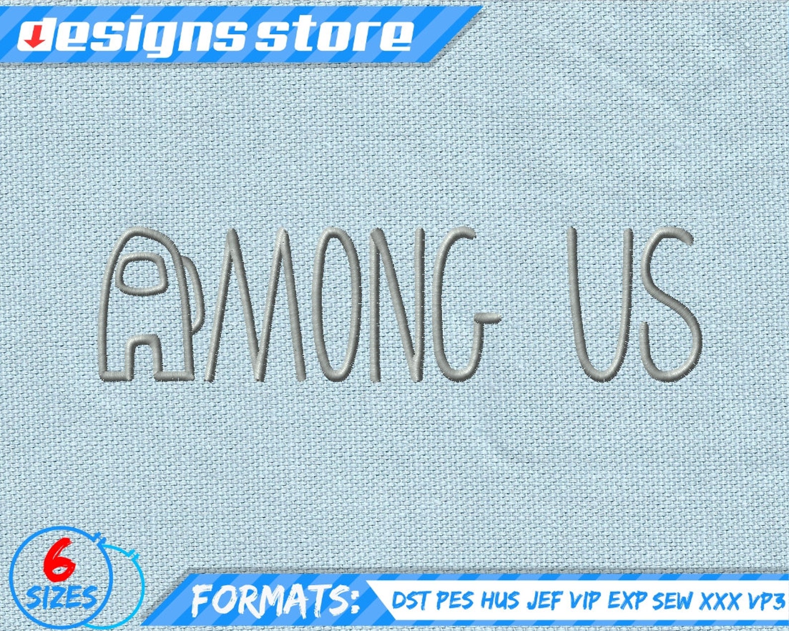Among us embroidery design among us imposter crewmate cheat  etsy Among us embroidery design among us imposter crewmate cheat  etsy