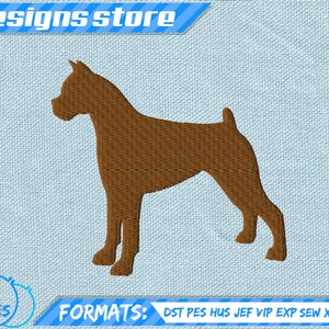 BOXER EMBROIDERY DESIGN, dog boxer breed machine embroidery design, dog breed boxer friend embroidery design, dog friend love boxer design